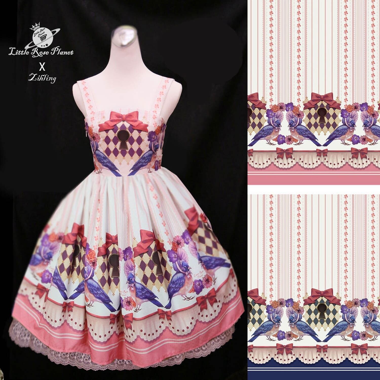 【Little Rose Planet】Curiouser Journey – Pink Lucky Bird (PK)